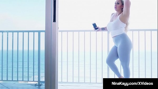 Download Video - Big Black Cock Dives Down Nina Kayy's Throat & In Her Pussy&excl;