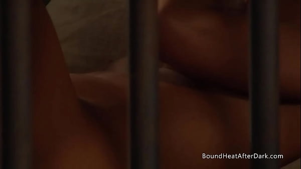 Tied Up Lesbian Slave Masturbates And Orgasms With Madames Panties