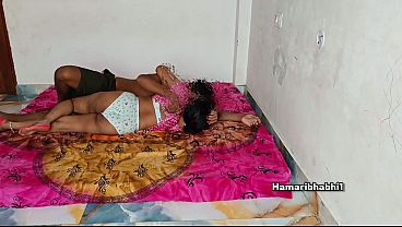 Chubby Desi Indian MILF Bhabhi in a Sexy Silk Maxi Gets Fucked Hard by Devar with a Big Dick in POV Doggystyle and Missionary with Loud Moaning and Wet Pussy.