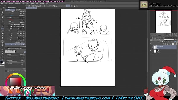 Stream | Picarto | GlassFishBowl - Sexy Stuff (2022.12.12 A)