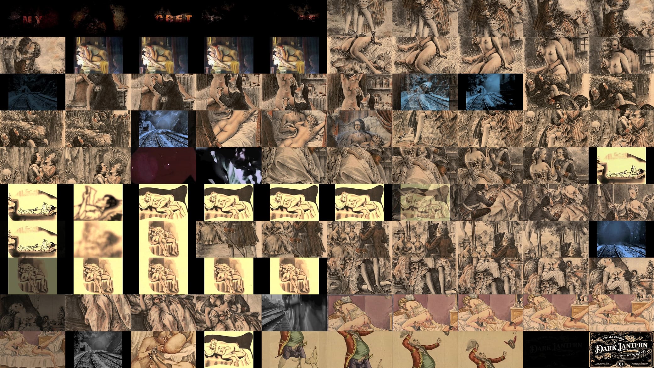vintage erotic drawings 预览图