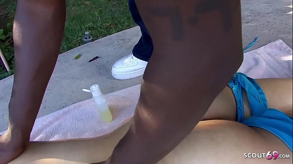 Brown Huge natural Boobs Girl Seduce to Anal Creampie BBC Fuck