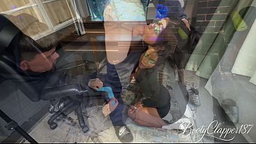 Horny Black Slut Disturbed His Gaming Session and Got Her Face Wrecked