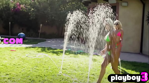 Group of hot babes washed Ford Shelby and lucky babes exposed hot bodies