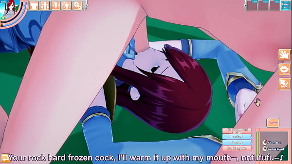 Han The Creator - Erza lying mouthfuck (Koikatsu)
