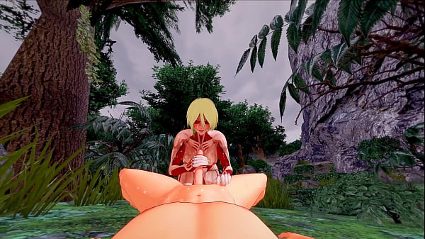 [POV] SEX WITH FEMALE TITAN - ON TITAN PORN