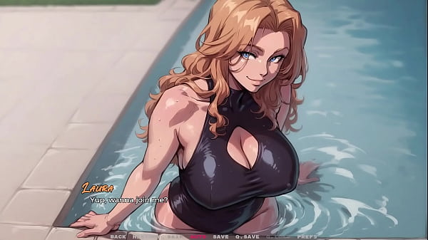 My New Girlfriend #03 - Red Head Step Sis Shows Her New Swimsuit. You can see her big ass and big tits ( Taboo Hentai Game )
