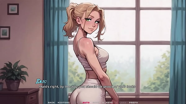 My New Girlfriend #03 - Red Head Step Sis Shows Her New Swimsuit. You can see her big ass and big tits ( Taboo Hentai Game )
