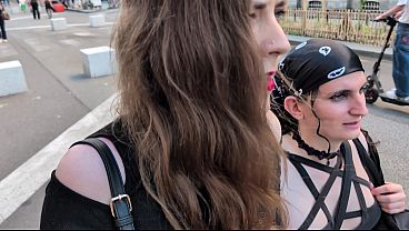 We get stuck in the elevator before going to a kink party - VLOG