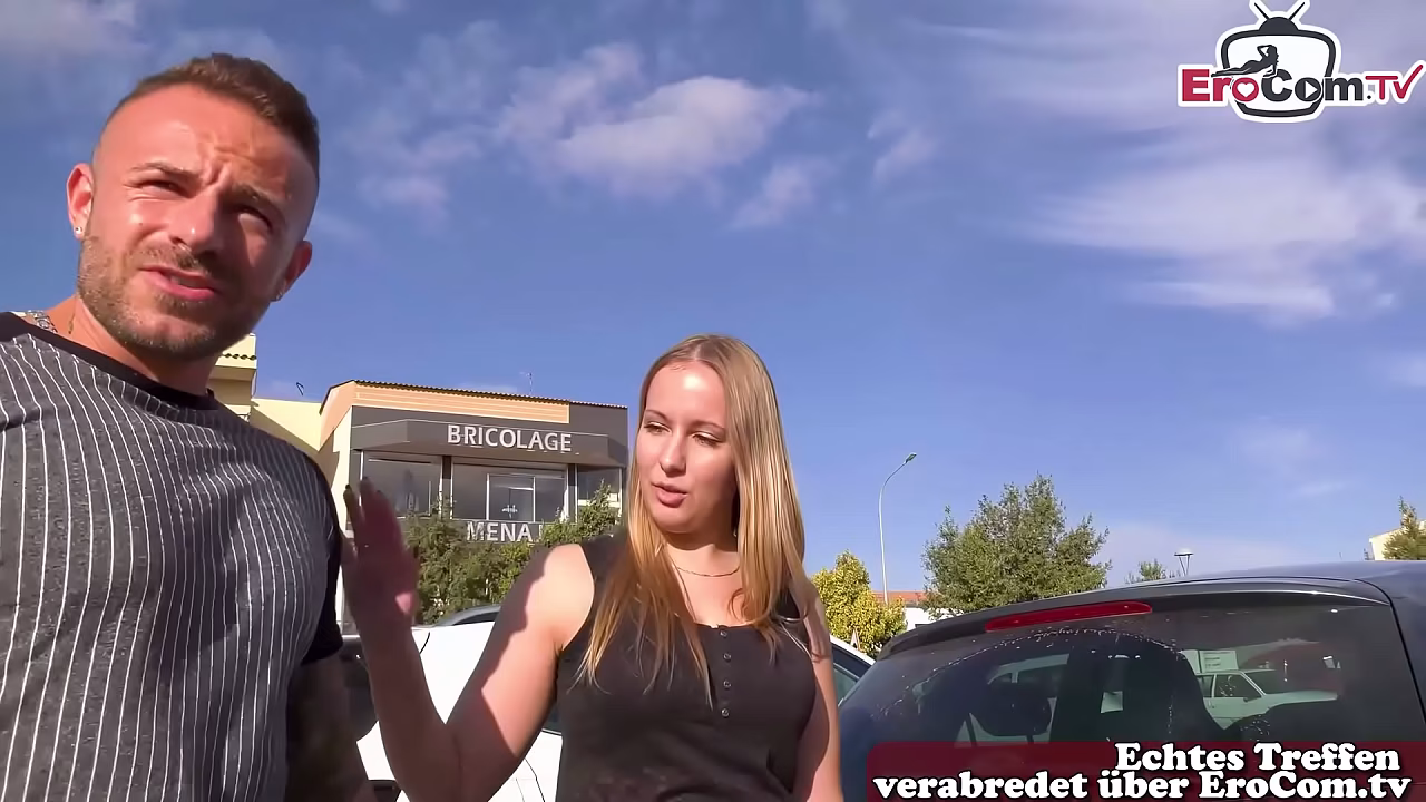 Deutsche Teenie Touristin wird auf mallorca abgeholt und gefickt