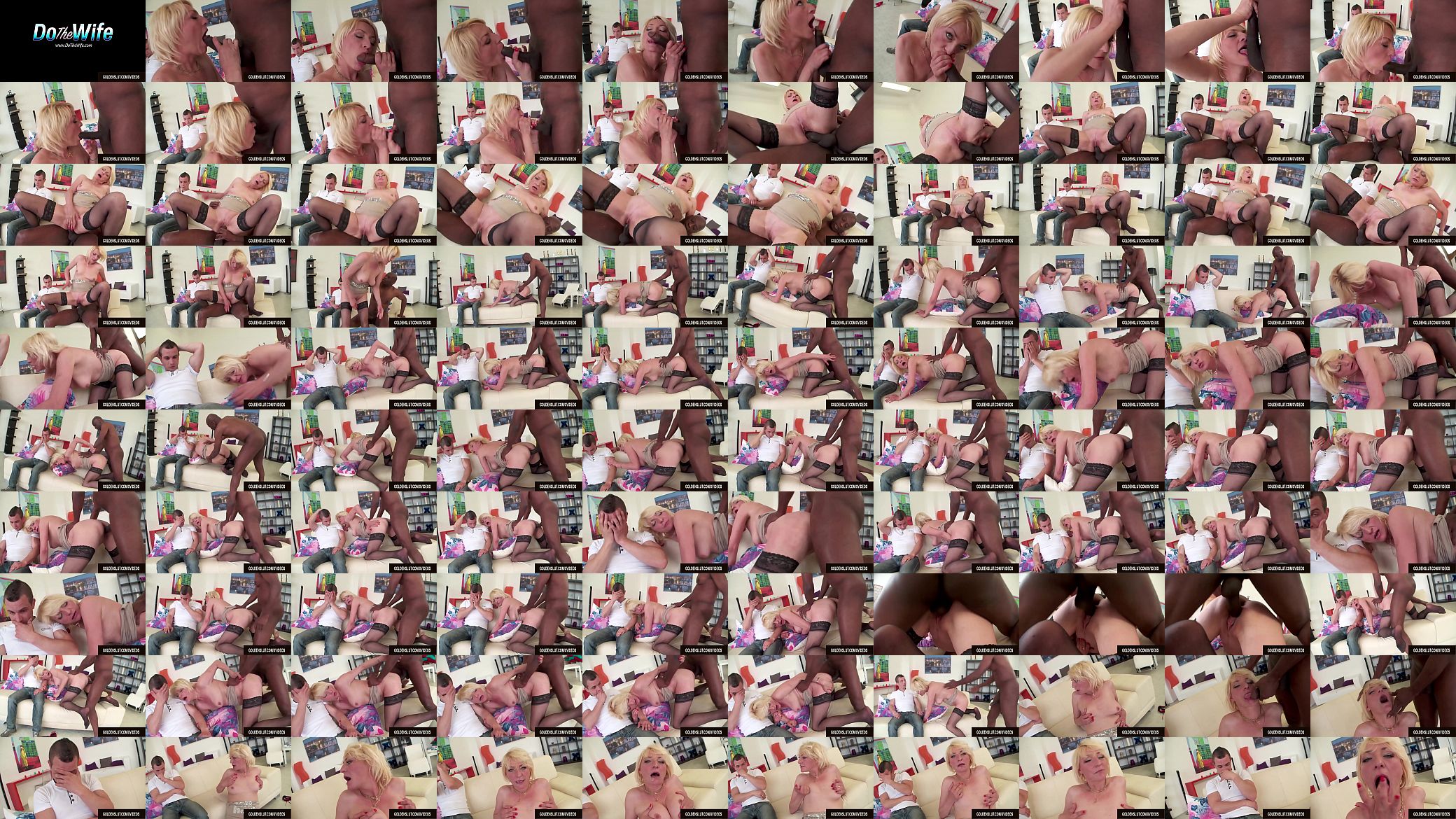 Hung Black Guy Pounds Old Wife Adriana Love While Her Cuckold Sulks 预览图