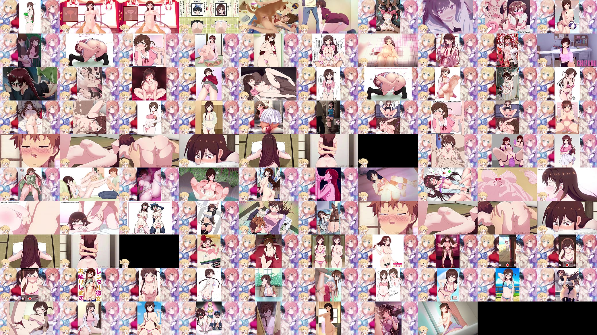 Rental Girlfriend Chizuru Mizuhara Hentai Compilation 预览图