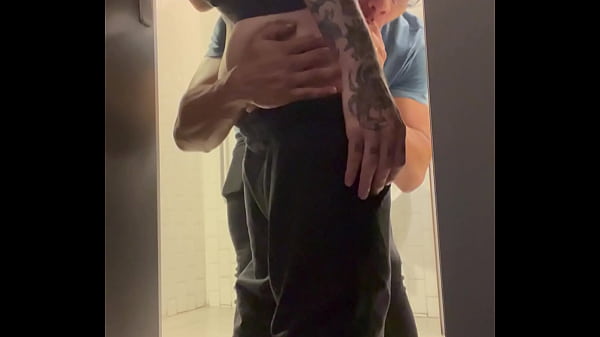 FUCKING WITH TWINS IN THE PUBLIC BATHROOM