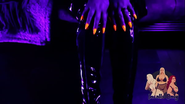 Foot and latex play with KENDRA kox