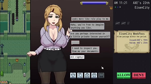 The slut earn these finger to make her cum (Imperial gate Keeper) Part 7