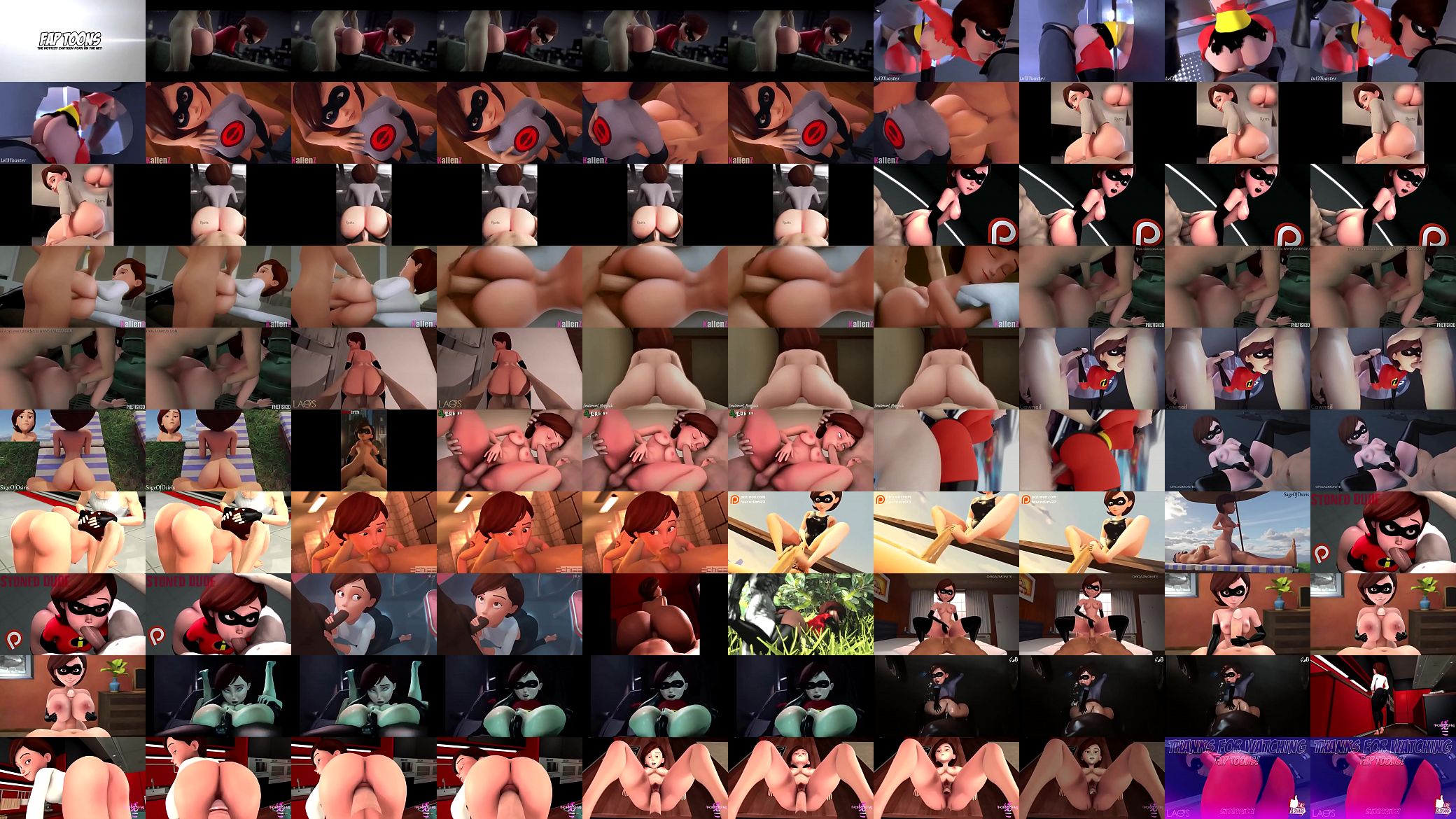 Elastigirl Gets FUCKED In The ASS 预览图