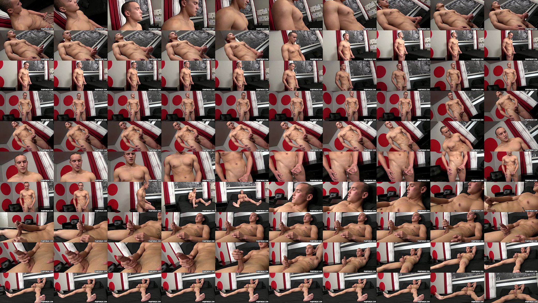Straight amateur hunk tugs on his cock for money 预览图