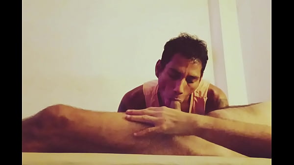 Complaciendo a mí hombre como le gusta, con una...