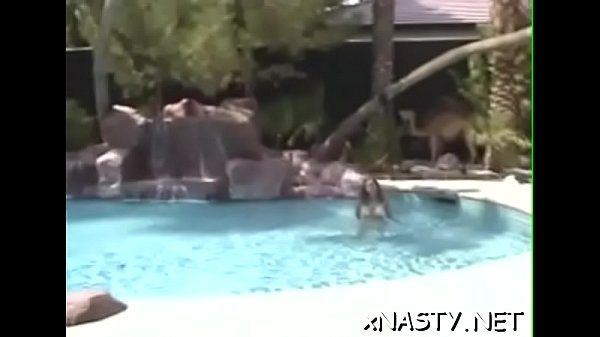 Pungent blonde lady Gina blowing fuck stick well