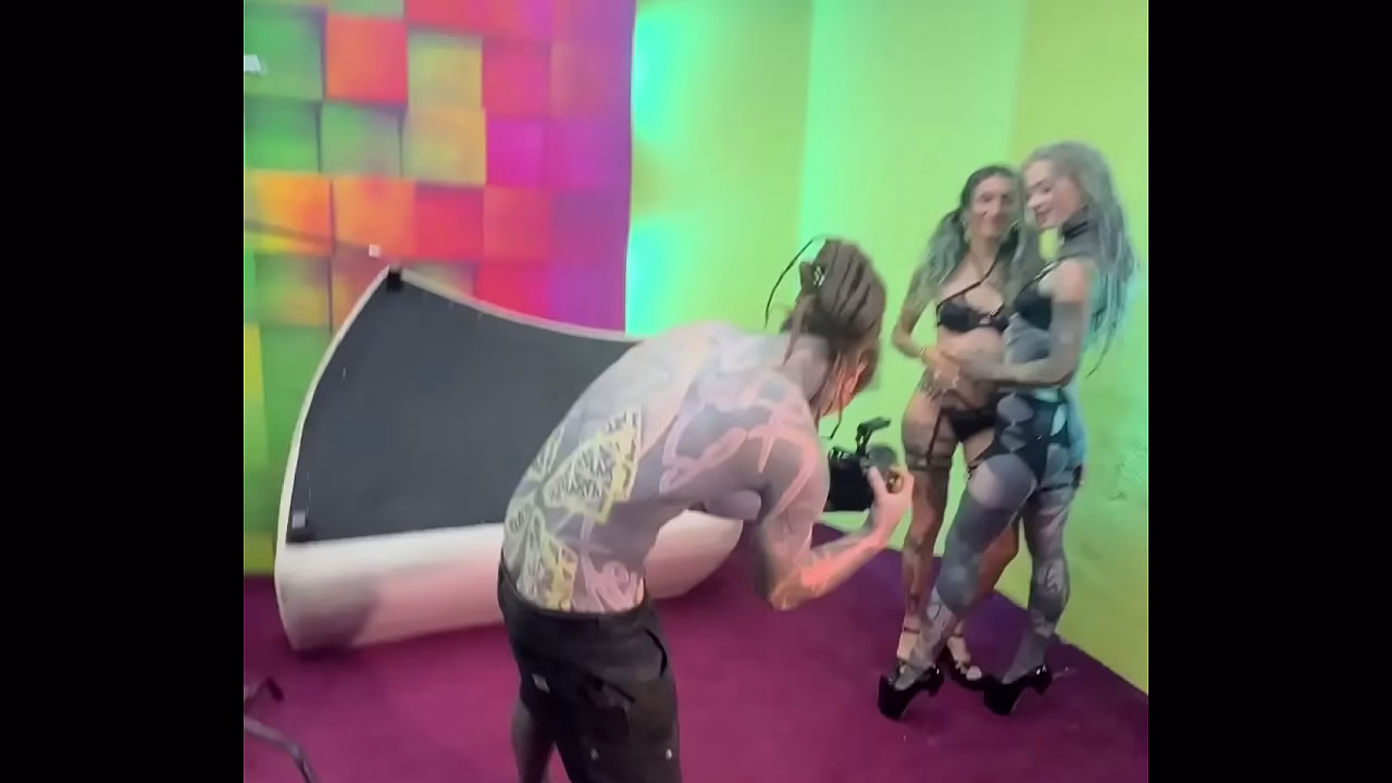 From Lens to Lust BTS with Two Tattooed Goddesses