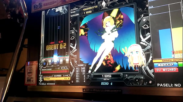 beatmaniaIIDX21SPADA singleplay 7th dan failed