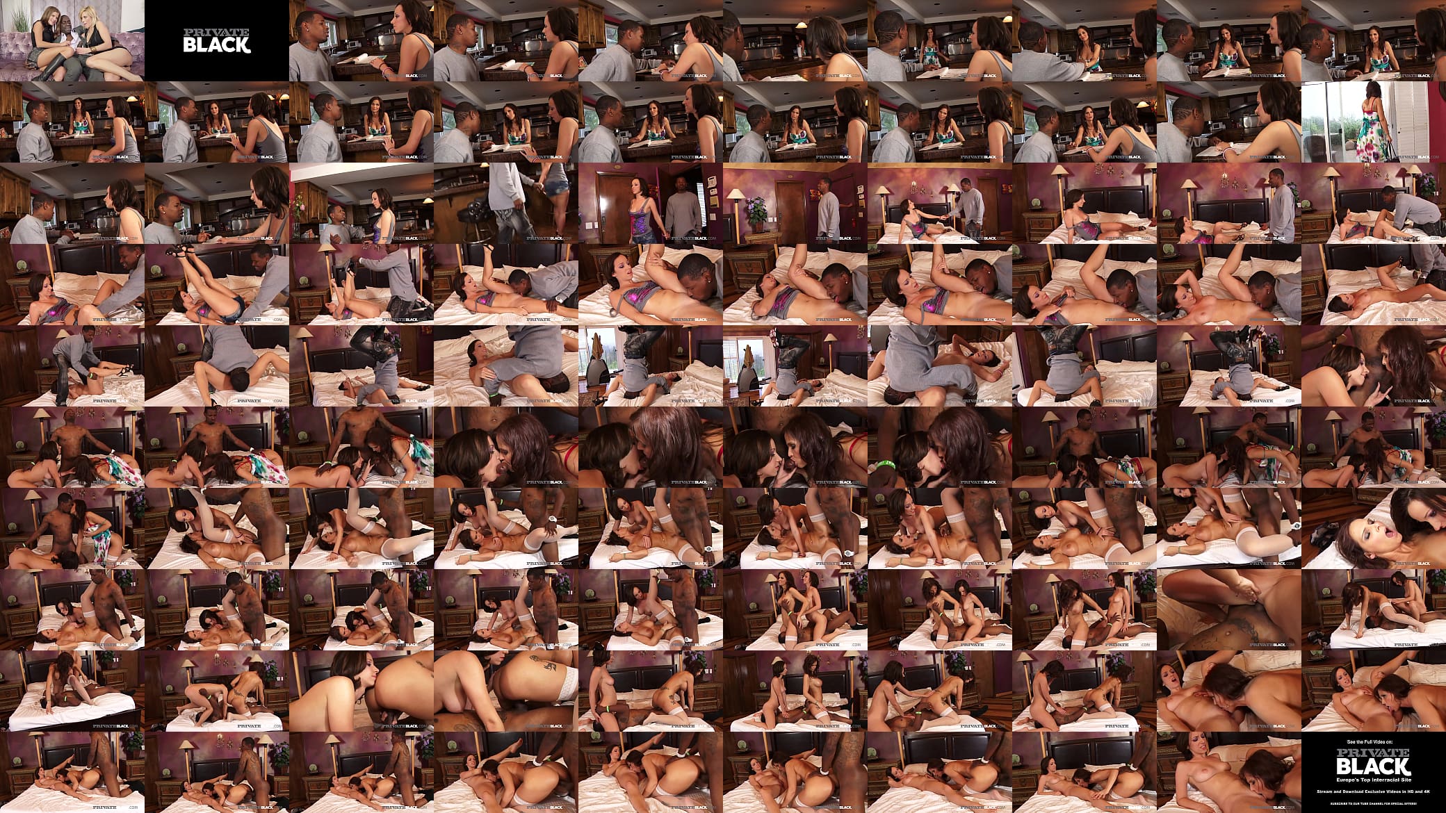 PrivateBlack - Jada Stevens And Syren De Mer Gobble Down A Dark Cock! 预览图