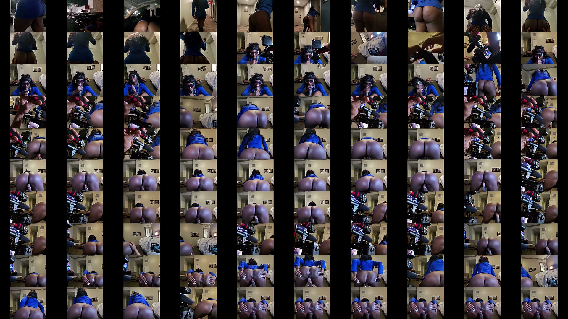 Meta glasses view of Fat Tuesday festivities in DarkChocolateBarbie&#039;s world 预览图
