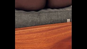 elle écarte ses jambes sur mon lit