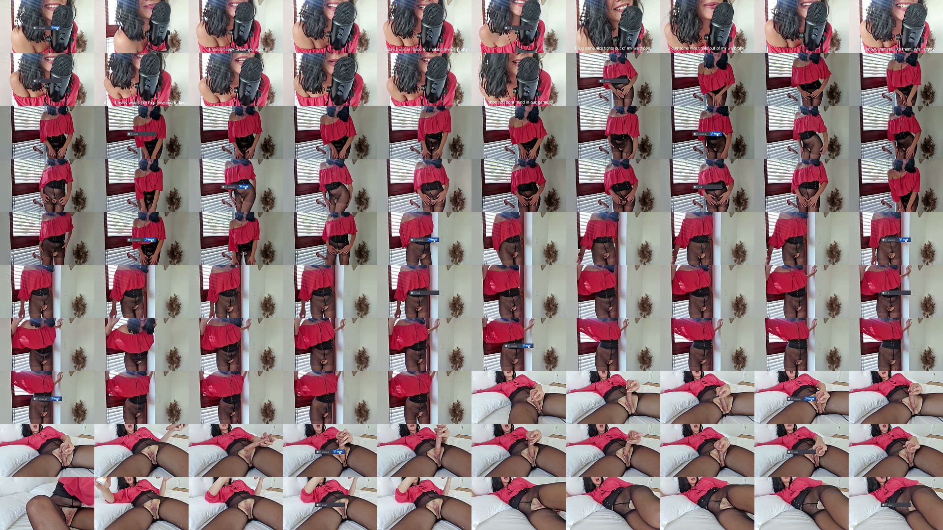 Femdom pantyhose pussyjob thighjob (GERMAN JOI) 预览图