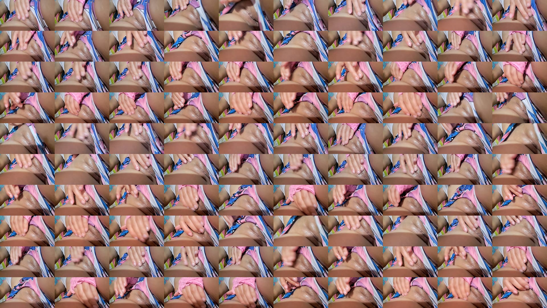 Chica masturb&aacute;ndose su apretado co&ntilde;o 预览图