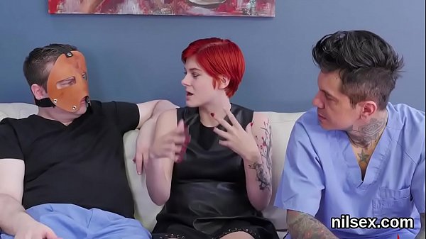 Analtreat - Nasty teen is brought in butthole loony bin for painful therapy