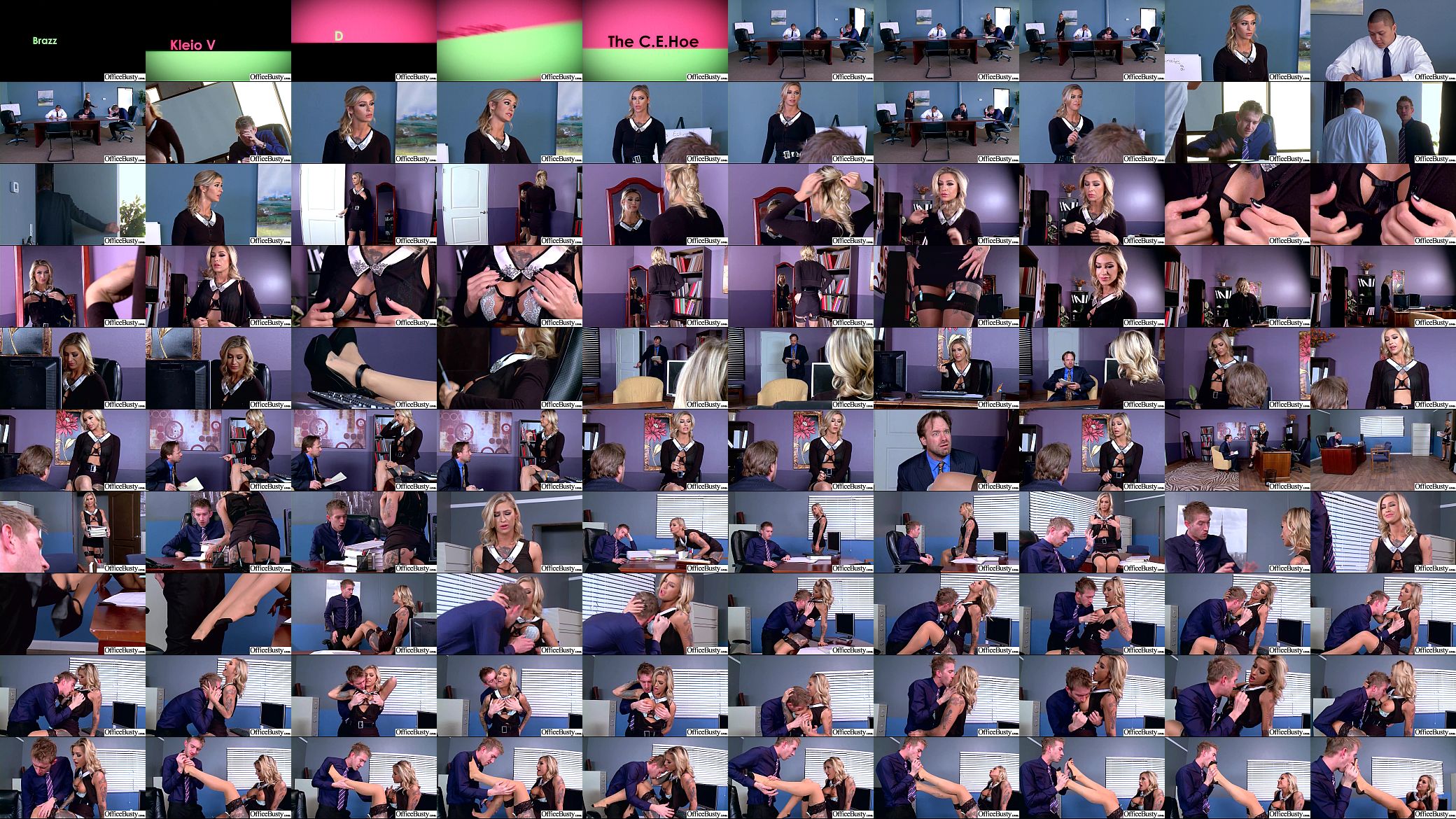 (Kleio Valentien) Sexy Big Tits Office Girl Love Hard Sex clip-20 预览图