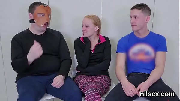 Naughty sweetie is taken in ass hole assylum fo...