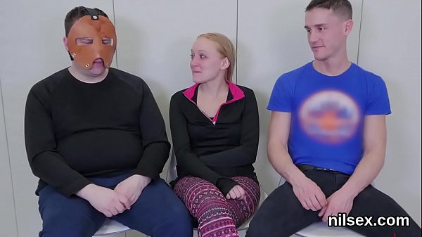 Naughty sweetie is taken in ass hole assylum for awkward therapy