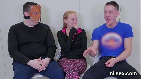 Naughty sweetie is taken in ass hole assylum for awkward therapy