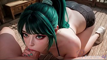 This cute Korean girl cheated on her boyfriend with me, obediently riding my huge cock and begging to do it harder [AI]