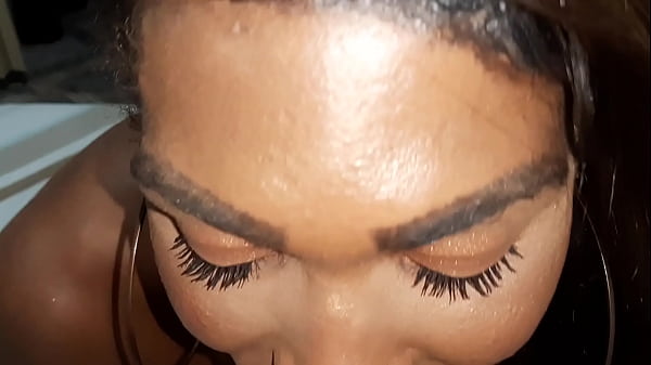 Transex mulata mamando mnha piroca