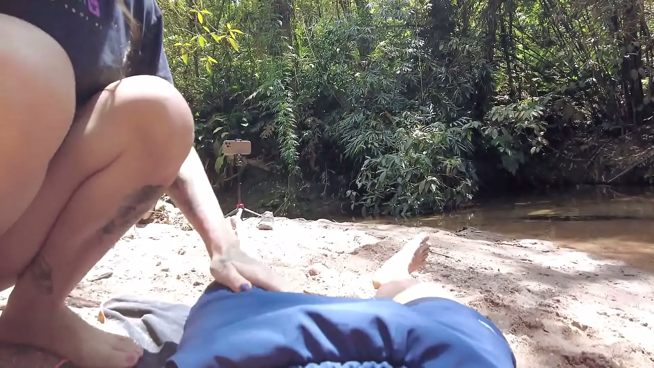 free Hot Tat girl sucking and fucking in the outdoors, great anal