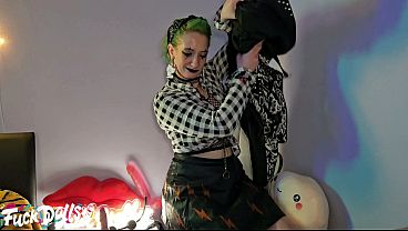 HELLO PUKIE! Linda Lush returns for more Piss, PUK3 & Rough Anal, cumshot on donut then it eat