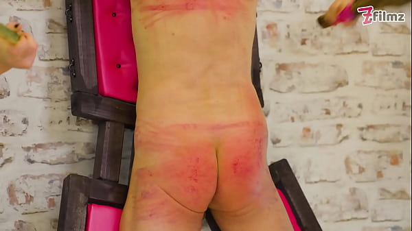 Two Mistresses Punishing Session Spanking and Whips