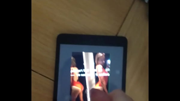 Cum tribute for sexy teen girl with big ass