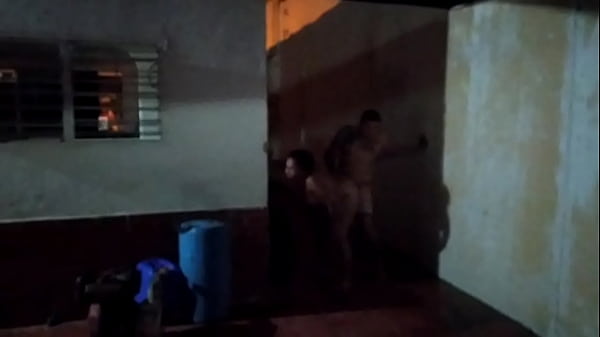 Hidden at night fucking in the patio of my parents' house. I hope my family doesn't watch this video. I lets fuck me without a condom until he cums in my pussy (Creampie). Hopefully I do not get pregnant. Collab Latingirlhunter
