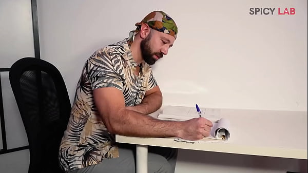 Brunette teacher check her student cumshot with hot milf Mary Rider