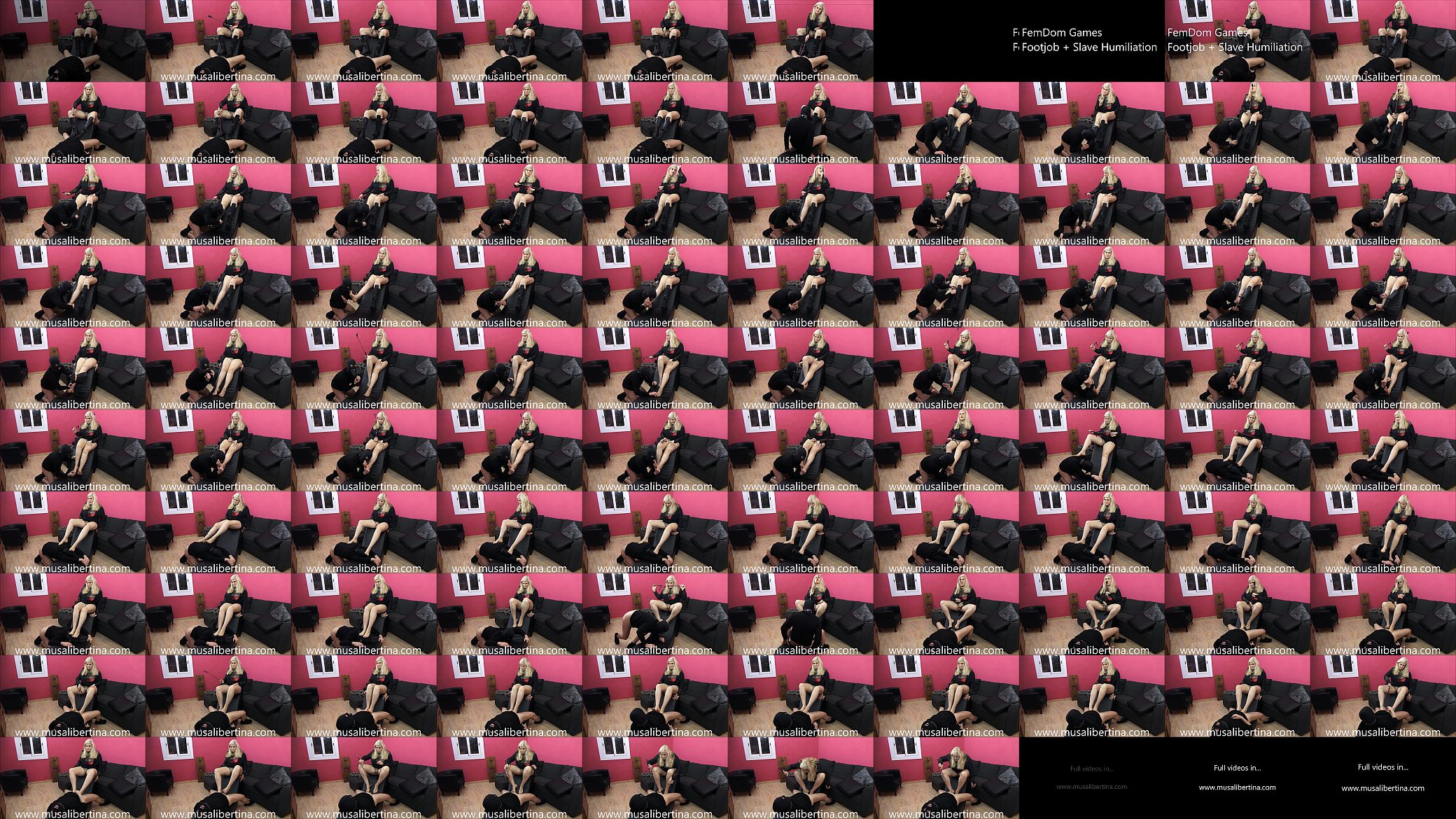 FemDom Games: footjob and humiliation 预览图