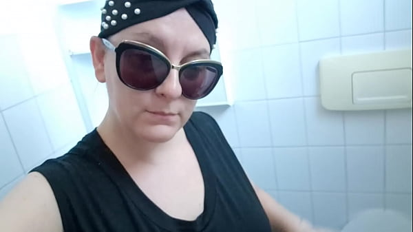 Collection of pee and farts in public toilets of shopping centers and bars