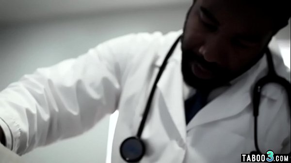 Ordinary examination ends in IR fuck with a BBC doctor