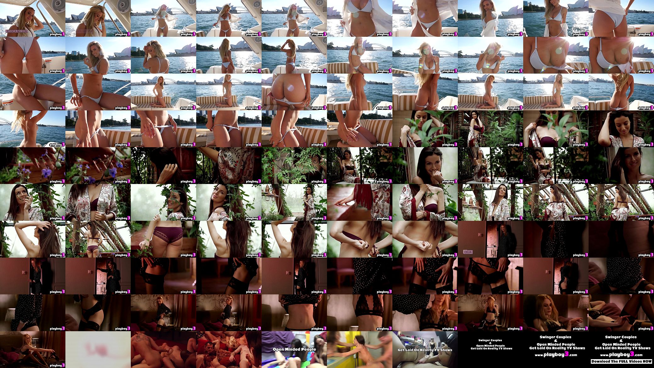 The most hottest models pose for public in front of camera 预览图