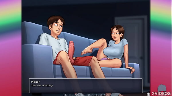 Download Video - SUMMERTIME SAGA &num;016 &bull; Jenny masturbating while watching porn