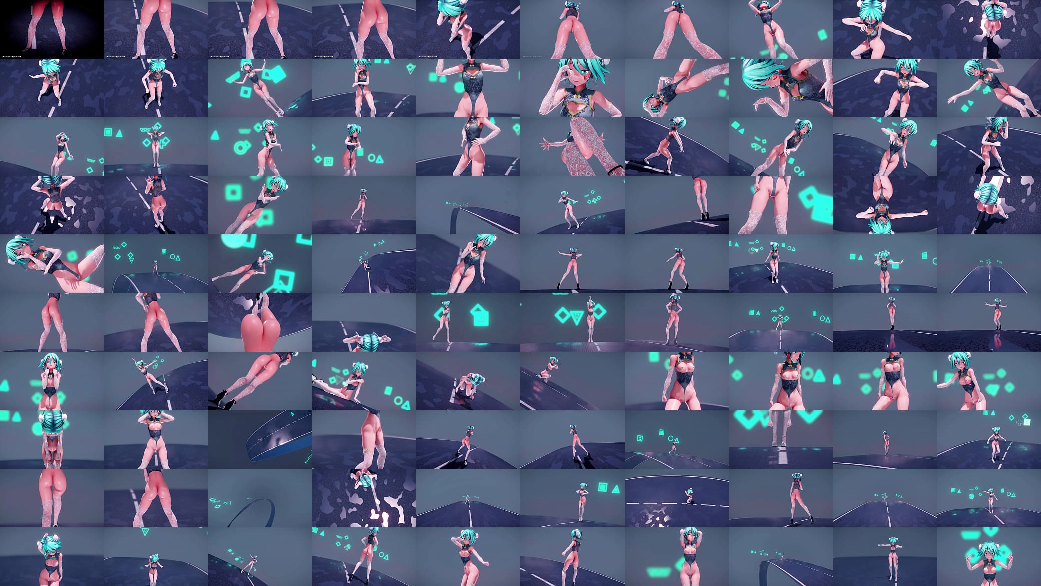 MMD R18 H I B I K A S E China Miku 预览图