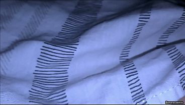 Young Latina seen under the covers - very morbid!